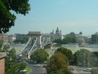 Boedapest: De Kettingbrug over de Donau