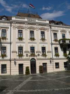 Het stadhuis van Veszprém